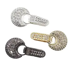 New Style For Leather Cardigan Rhinestones Duck Bill Button Diy Knitwear Collar Sewing Metal Decorative Button