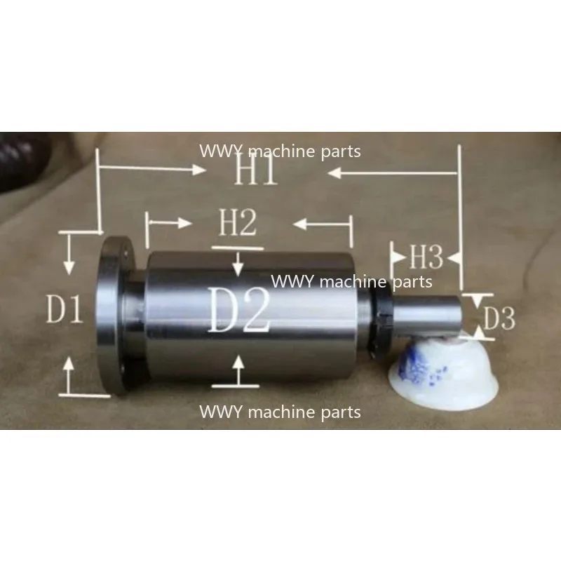 Suitable for Lathe Spindle 80/100/125/130 Deep Groove Ball Bearing Large Hole Flange Lathe Head Assembly