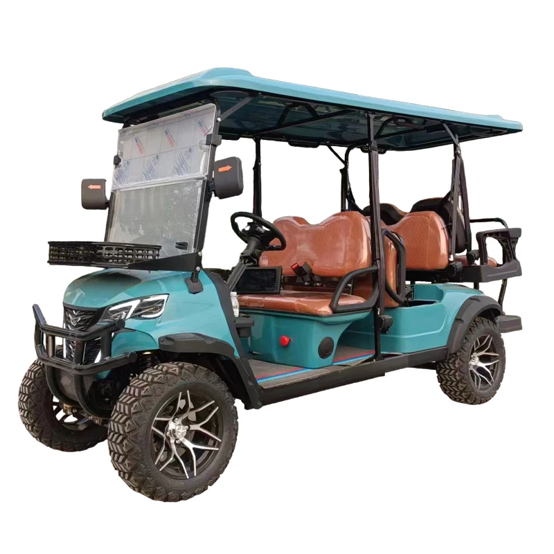 High Quality Exclusive  2 4 6 8  Seater Gas Powered Lifted 5000W/7000W Off Road Electric Golf Cart