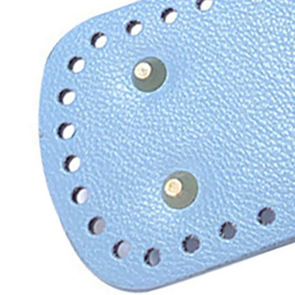 دائم 8x20 سنتيمتر حقيبة قيعان DIY بها بنفسك اليدوية مع ثقوب طويلة أسفل حقيبة الملحقات مقاومة للاهتراء لحقيبة محبوكة #4