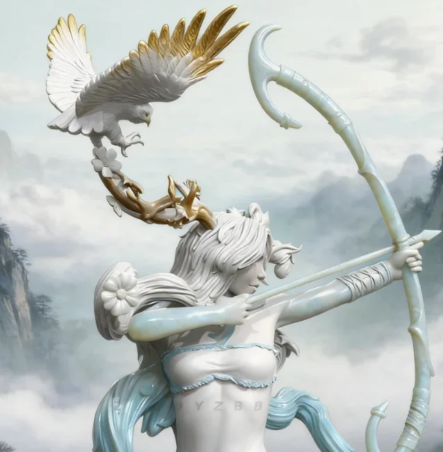 

Высота фигурки человека 80-110 мм. Набор для сборки и окраски модели солдата из смолы (3D-печать) TD-7527 /3D.