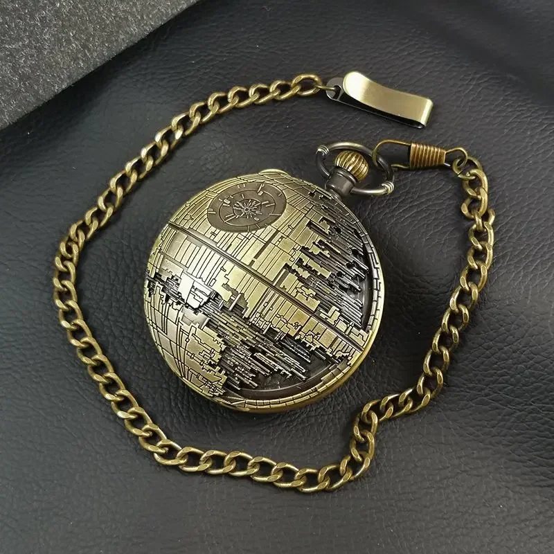 Miniso Joint Death Star Music Pocket Watch Music Box Retro Toys