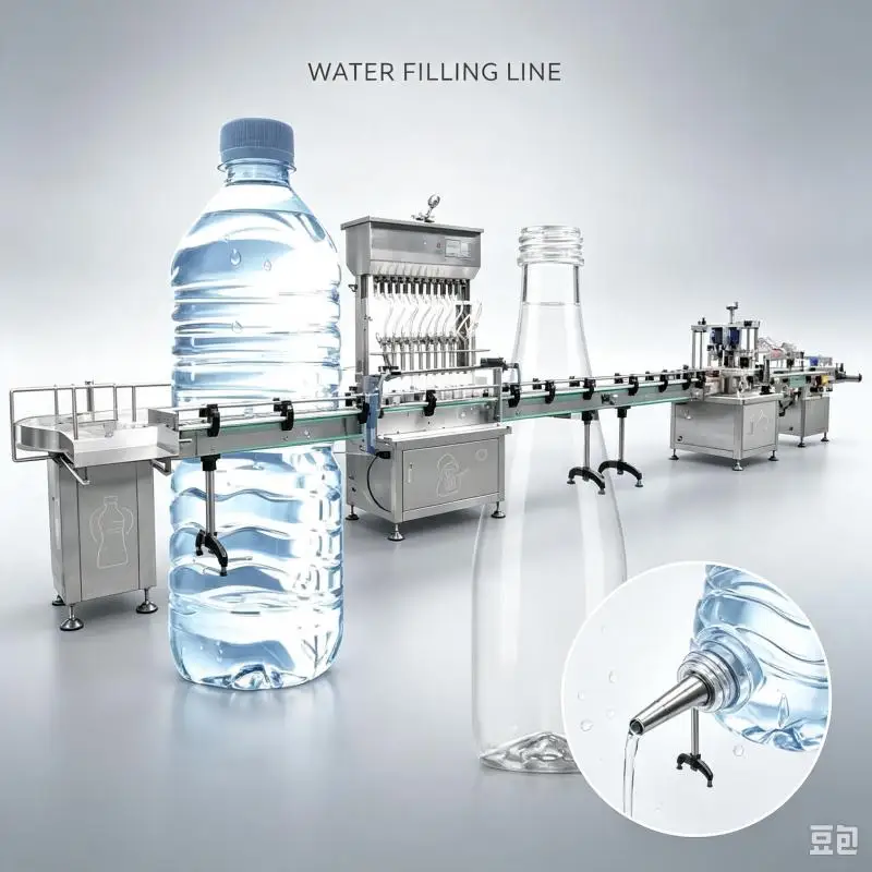 Automatic Liquid Filling Machine Intelligent Control Precision Filling Machine High Speed Bottling Equipment For Various Liquids