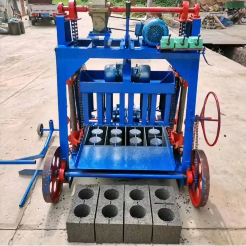 

Hot Selling 4-35 Large Mobile Brick Making Hine,Block Molding For The Production Of 6-Inch Hollow Bricks Hine