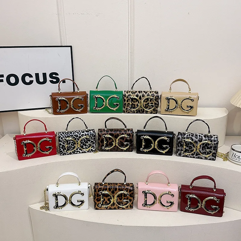 Petit sac carré pour femmes, mode hiver, chaîne polyvalente, concepteur unique célèbre, crée un sac élégant et exquis pour femmes