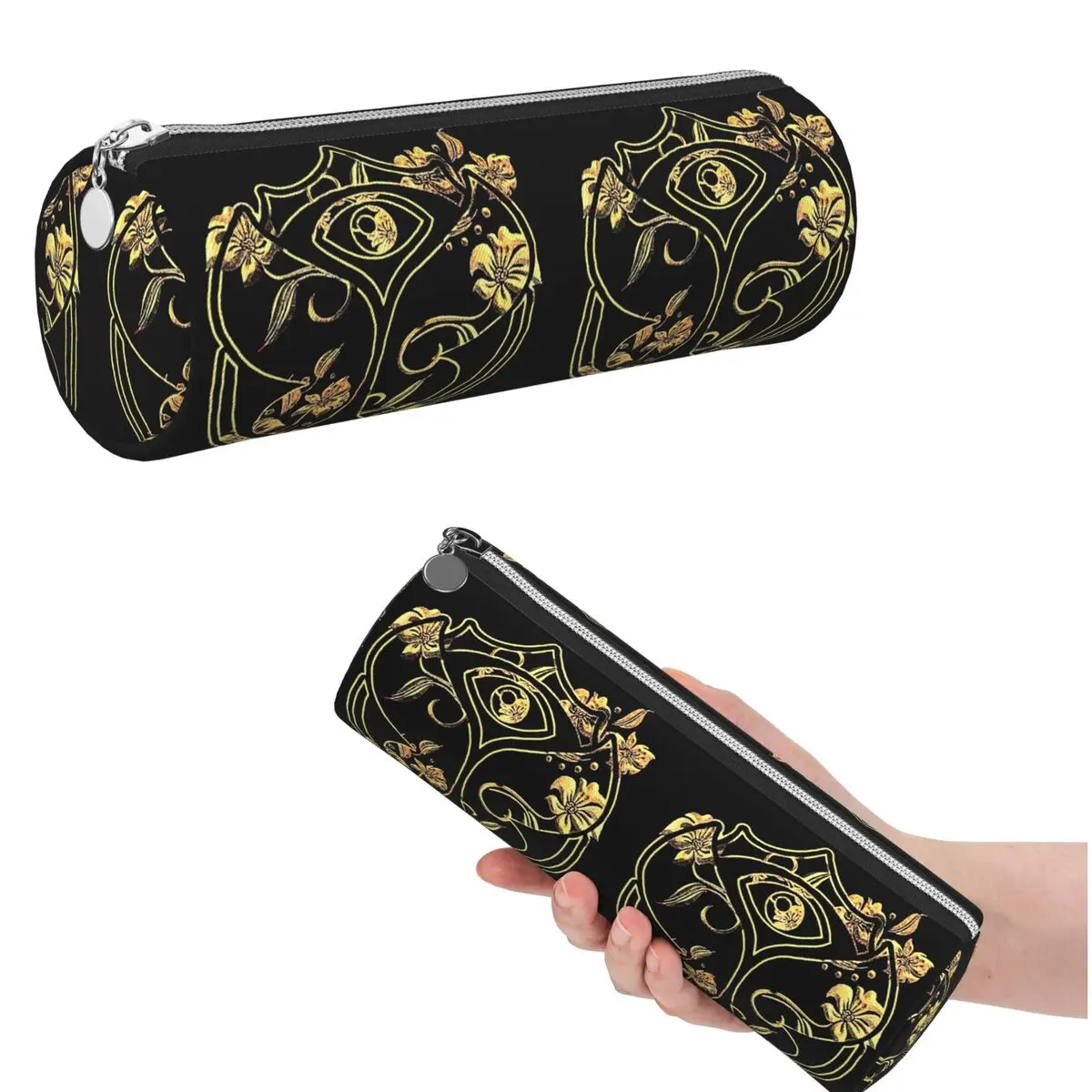 Tomorrowland Belgian Electronic Dance Music Festival Pencil Case for Boys Girls School Cylinder Pen Box Pencil Bag Pencil Pouch