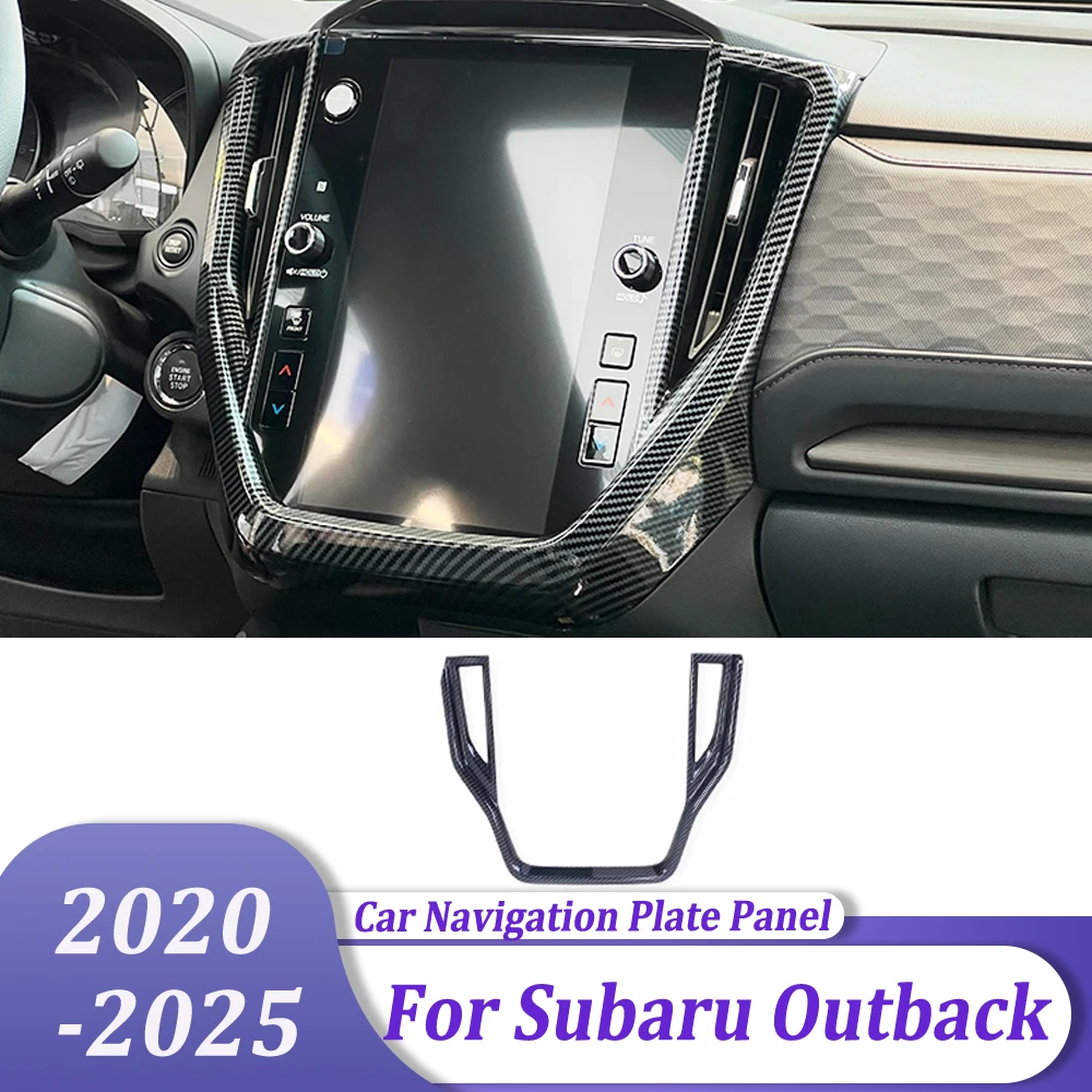 

Car Navigation Box Cover Trim Panel Interior Sticker Accessories For Subaru Outback 2020 2021 2022 2023 2024 2025