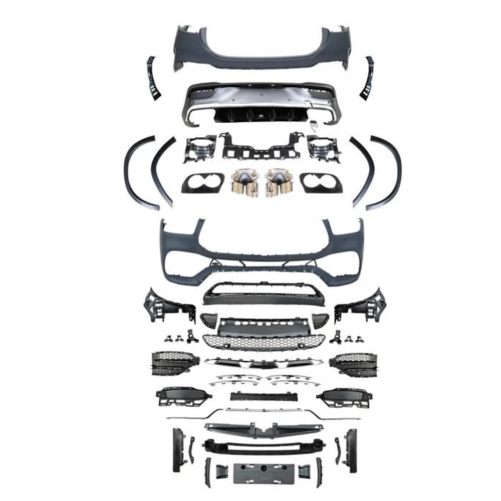 

Suitable for GLE COUPE C167 GLE53 COUPE AMG body kit, with Mercedes-Benz AMG series