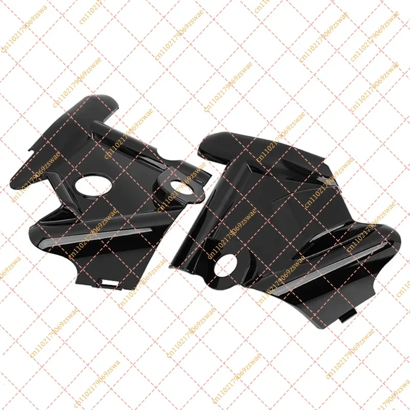 Motorcycle Front Cowl Neck Frame Cover, Side Fairing Guard Compatible for Vstar XVS1100 1100 (1999-2009) AD39