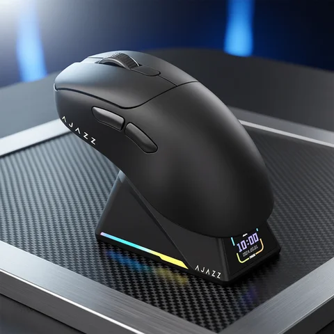 AJAZZ AJ179 Lightweight Wired And Wireless Mouse Ergonomic Macro Gaming Mouse Suitable For Personal Computers And Laptops