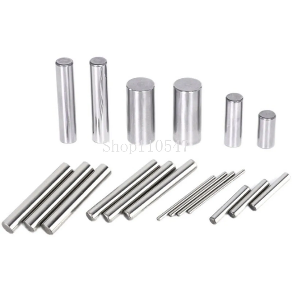 M7 M8 Bearing Steel Cylindrical Pin Needle Roller Dowel Pin Fixed Shaft Pins Round Bar Solid Rod