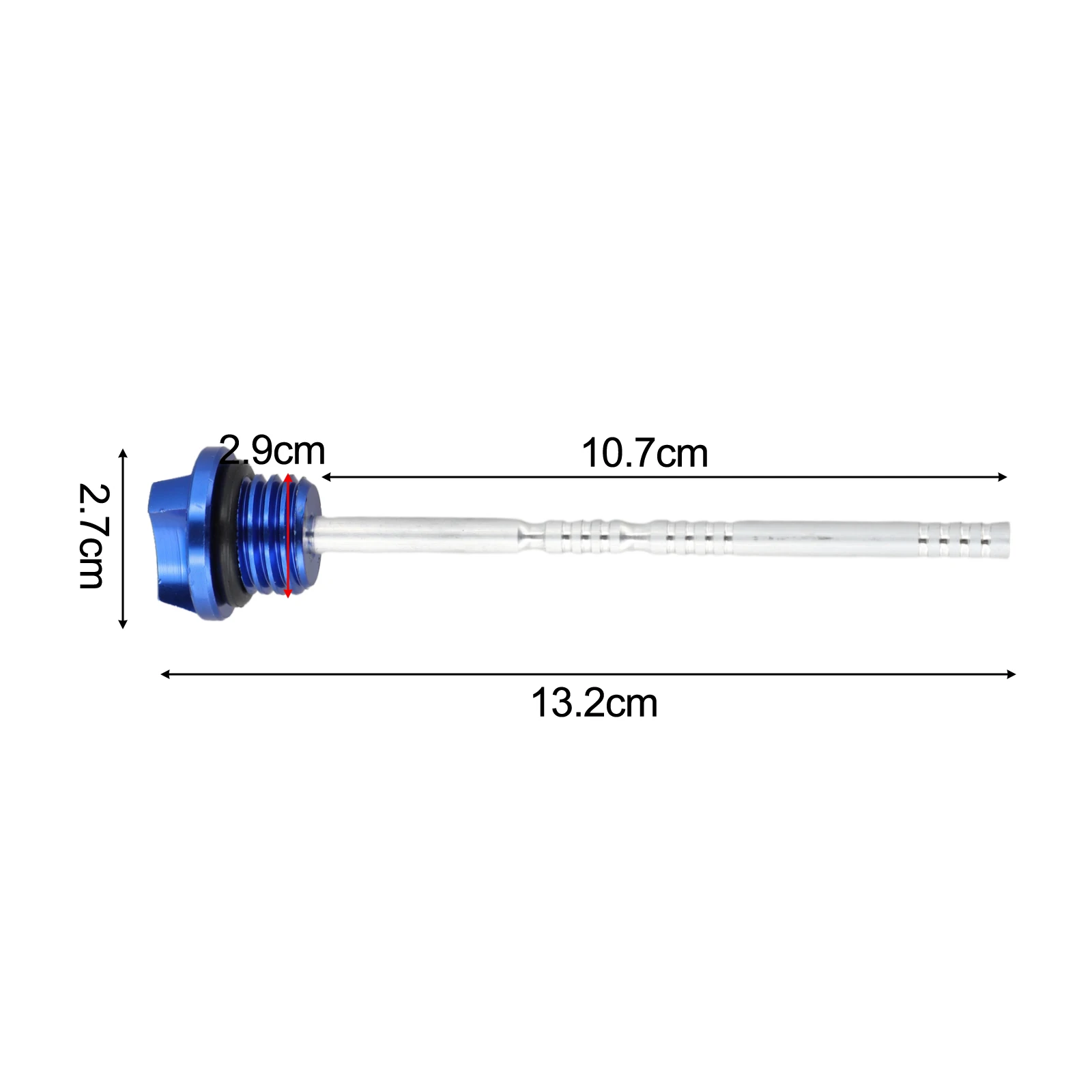 Aluminum Dipstick Oil Level Dipstick Daily Maintenance High-visibility Scale Ideal For Maintenance Technicians For Racers
