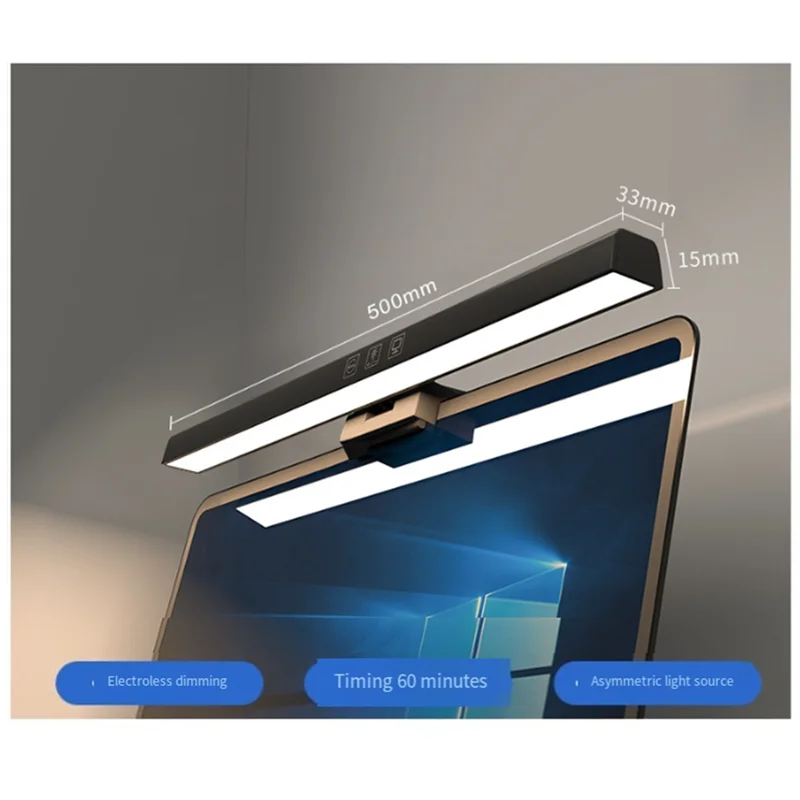 

A26F-LED Desk Lamp Monitor Light Bar PC Computer Dimmable Screen Light 50Cm Office Study Reading Hanging Table Lamp