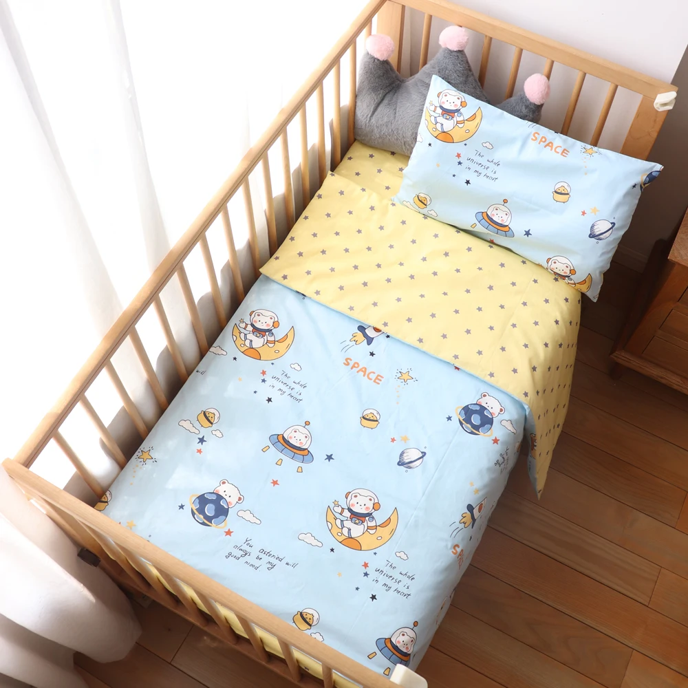 3PCS Baby Crib Bedding Set 4