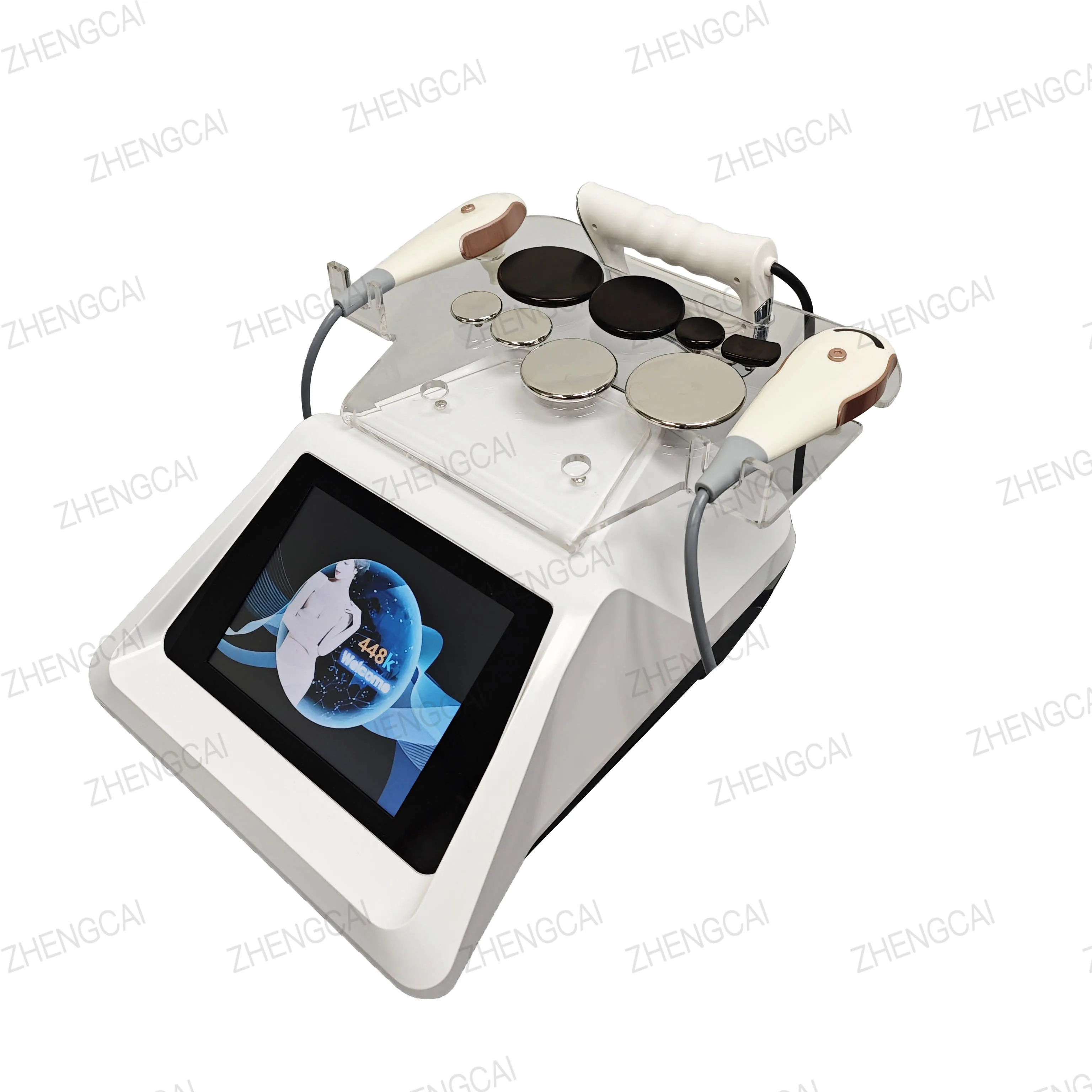 Small Tecar 448khz Physiotherapy Machine Diathermy Skin Tightening, Pain Relief Body Shaping