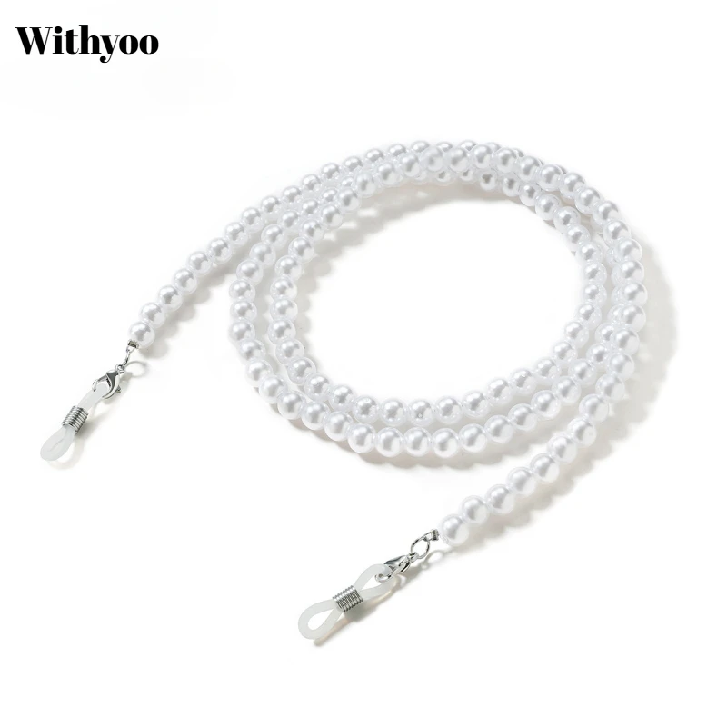 

ROXI | Imitation Pearl Glasses Chain Korean Fashion Women Charm Reading Glasses Lose Chain Gold Mask Lanyard