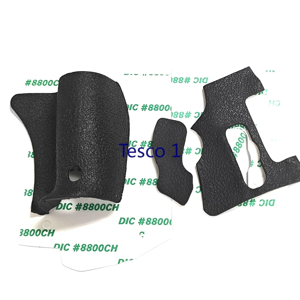 New High-quality For Canon EOS 600D Rebel T3i Kiss X5 Front Grip Left Side Skin Leather Thumb Rubber Cover w Double-sided Tape