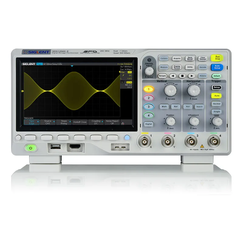 

Super Phosphor SDS1000X-E Series High-Performance Oscilloscopes