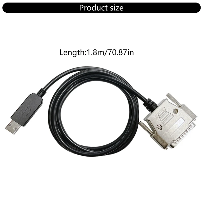 Câble adaptateur série USB vers DB25 pour imprimante RS232, pour connexion TM-T88VI TM-T88V