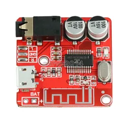 Mini MP3 Bluetooth 4.1 Lossless Decoder Stereo Output Board Car Speaker Amplifier Micro Usb Module Circuit Board Module 3.7V 5V