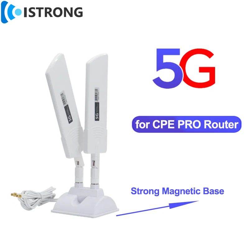 CPE PRO 라우터 TS9 용 장거리 셀룰러 네트워크 커버리지, 5G WiFi 듀얼 밴드 안테나, 42dBi 고이득 신호 부스터 증폭기 