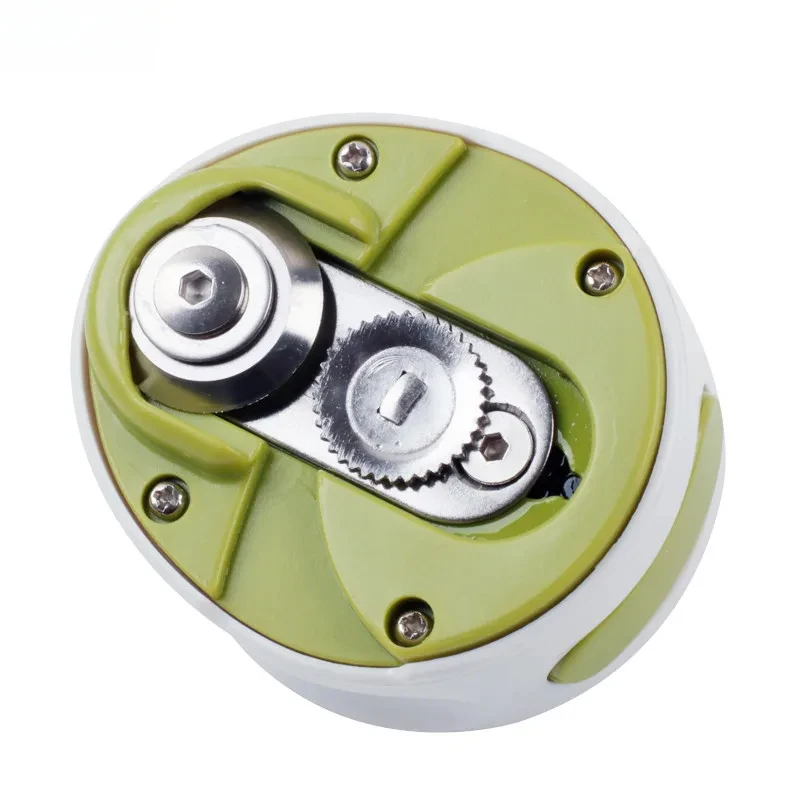 فتاحة علب محمولة من الفولاذ المقاوم للصدأ، غطاء دوار يدوي، جهاز لشد موفر للعمالة، فتاحة زجاجات للمطبخ، أداة متعددة الأغراض