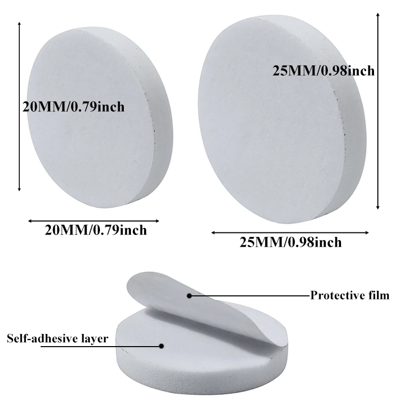 50 sztuk/worek samoprzylepna wymienna tarcza polerska 15/20/25mm do usuwania martwego naskórka modzele profesjonalne akcesoria do polerowania