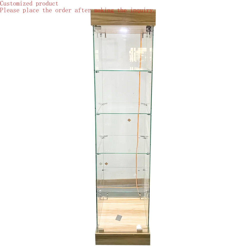 

Custom.Factory Direct Home Use Glass Display Cabinet, showcase