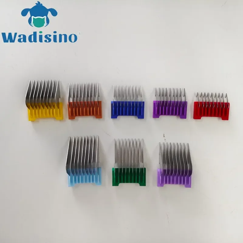 Professional Customized Factory Direct Guide Combs U Style 5 1 Blade Stainless Steel ABS Material Detachable Pet Clipper for