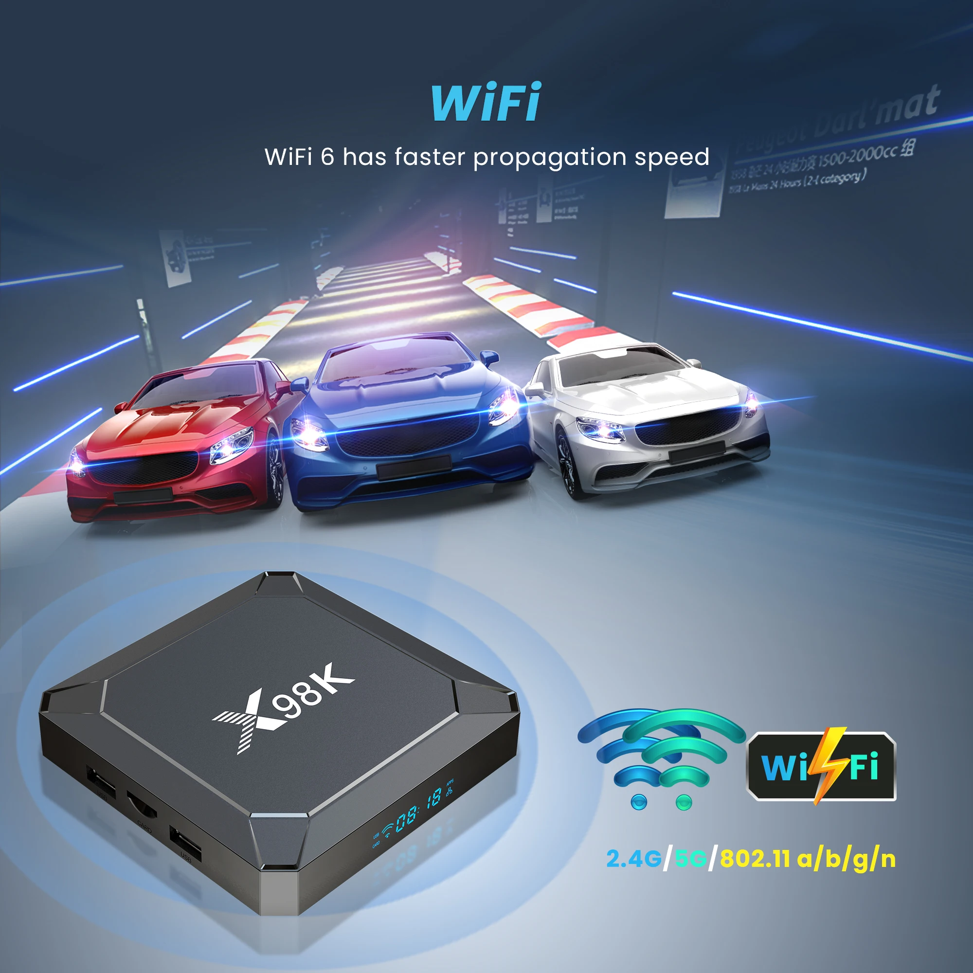 X98K Tv Box Android…