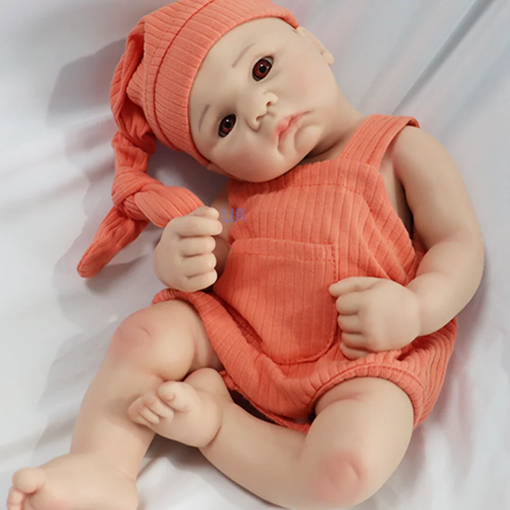 100% Realistic Soft Silicone Reborn Baby Doll Toys 16Inch Lifelike Mini Reborn Doll Surprice Children Anti-Stress My Melody