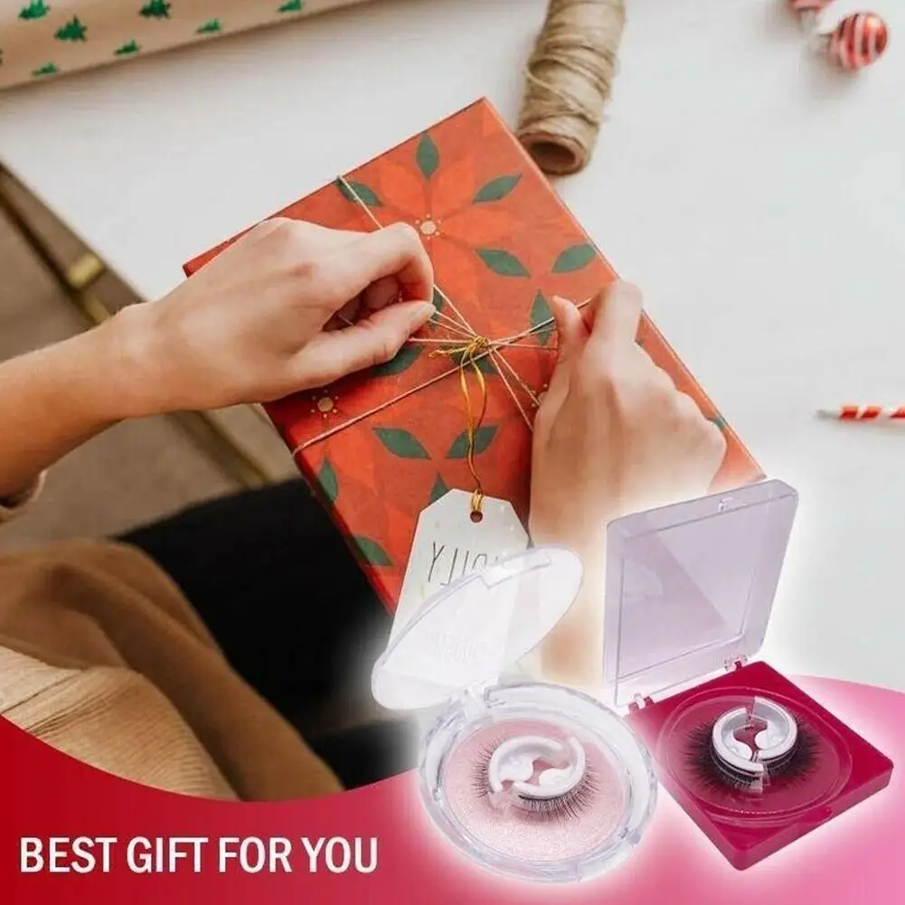 Natural self-adhesive false eyelashes repeated without glue with multiple options available curling thicken Makeup Tool