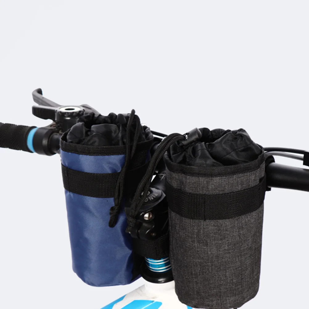 

Bottle Bag 750ml Grey Bike Water Bottle Bag Portable Kettle Pouch Practical for Outside Use Safe Durable Kettle Pouch