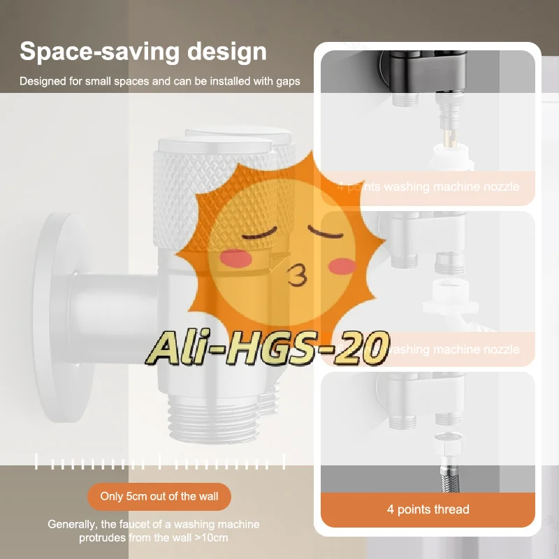 

Угловой клапан с двойным выходом из нержавеющей стали — переключатель воды с 1 входом и 2 выходами с независимым контролем потока для кухни и ванной комнаты