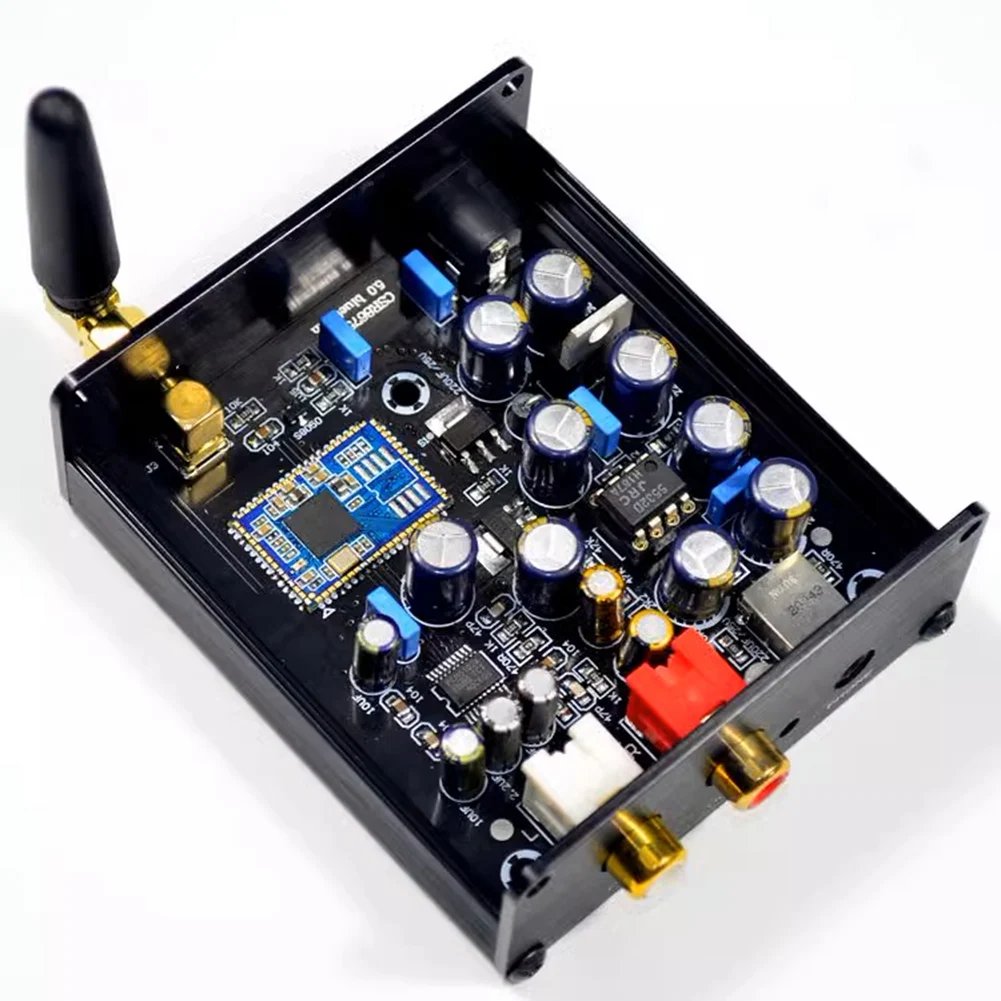 DLHiFi APTX HD LDAC Bluetooth 5.0 Receiver Decoded Audio Board PCM5102A CSR8675 24BIT I2S DAC Decoding(B)&A22K