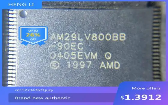 100% NOVA AM29LV800BB-90EC