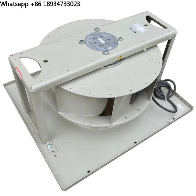 New Cooling Fan Assembly Part for Atlas Copco GA55VSD Compressor Fan Motor 1 Year Warranty
