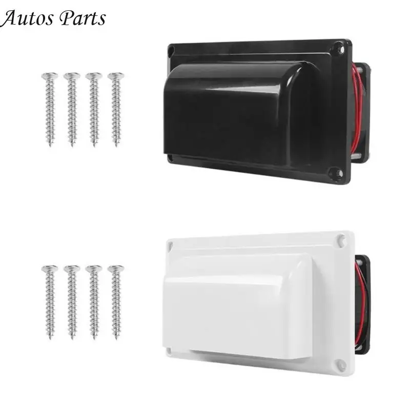 57BA Heavy Duty ABS Marine Ventilation Fan 8500RPM Low Noise Design For Boat Yacht Caravans Enclosed Space Venting Solution