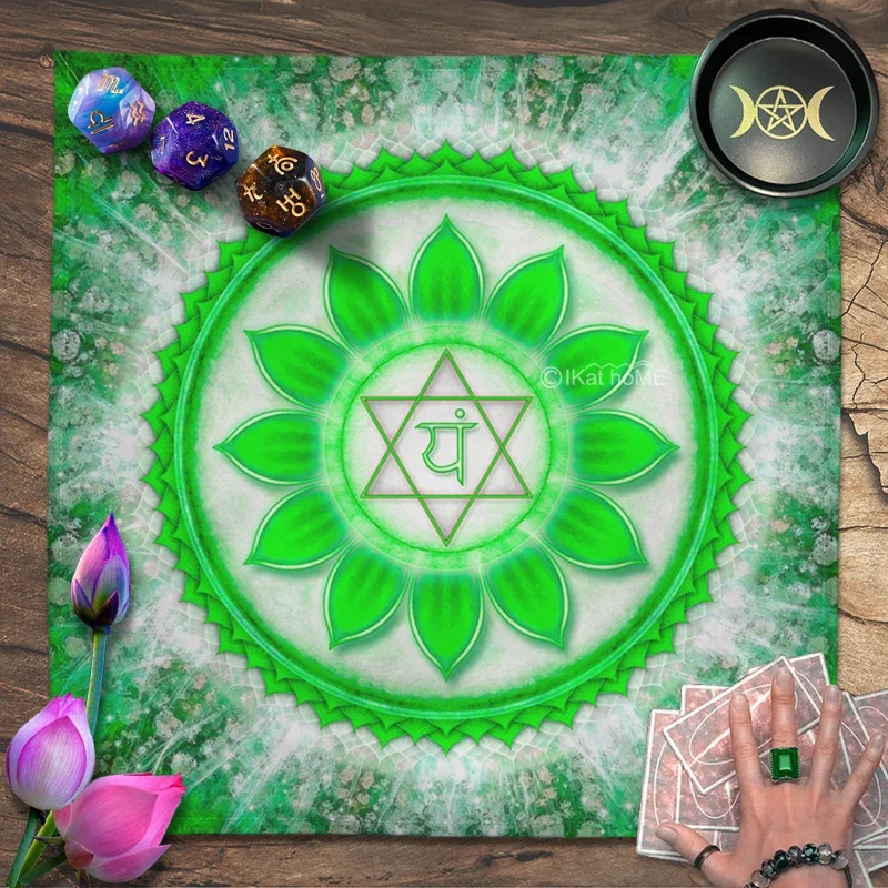 Yoga Meditation Hippie Psychedelic Seven Chakra Tapestry Mandala Wall Hanging Astrology Tarot Card Tablecloth Altar Cloth New