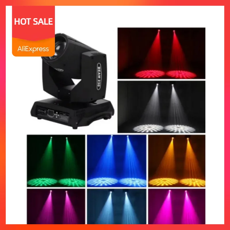 230W 7R Moving head light Stage Beam light club wedding performance bar ktv moving head rotating pattern DMX512 Stage Event Show