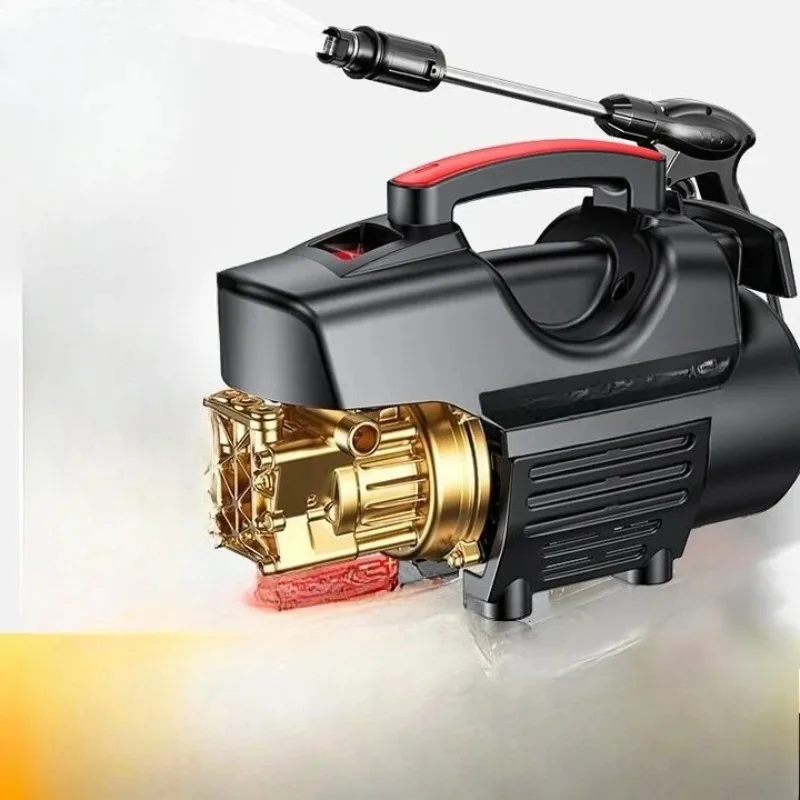 

machine high pressure water gun 220V household spray gun strong washing high power brush car washing pump cleaning artifact