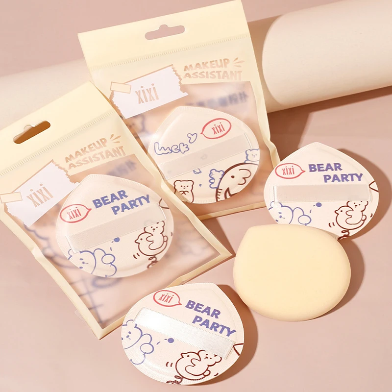 Cartoon Soft Makeup Sponge Set Face Concealer Powder Puff Women's Beauty Pad Puff Makeup Puff Makeup Accessories