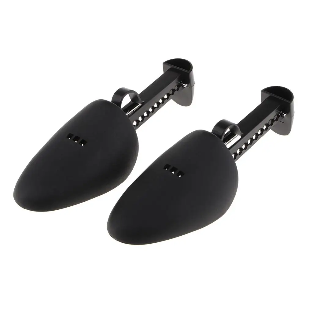 1pr Boot Shoe Tree Stretcher Adjustable Plastic Shaper Keeper Bunion Men