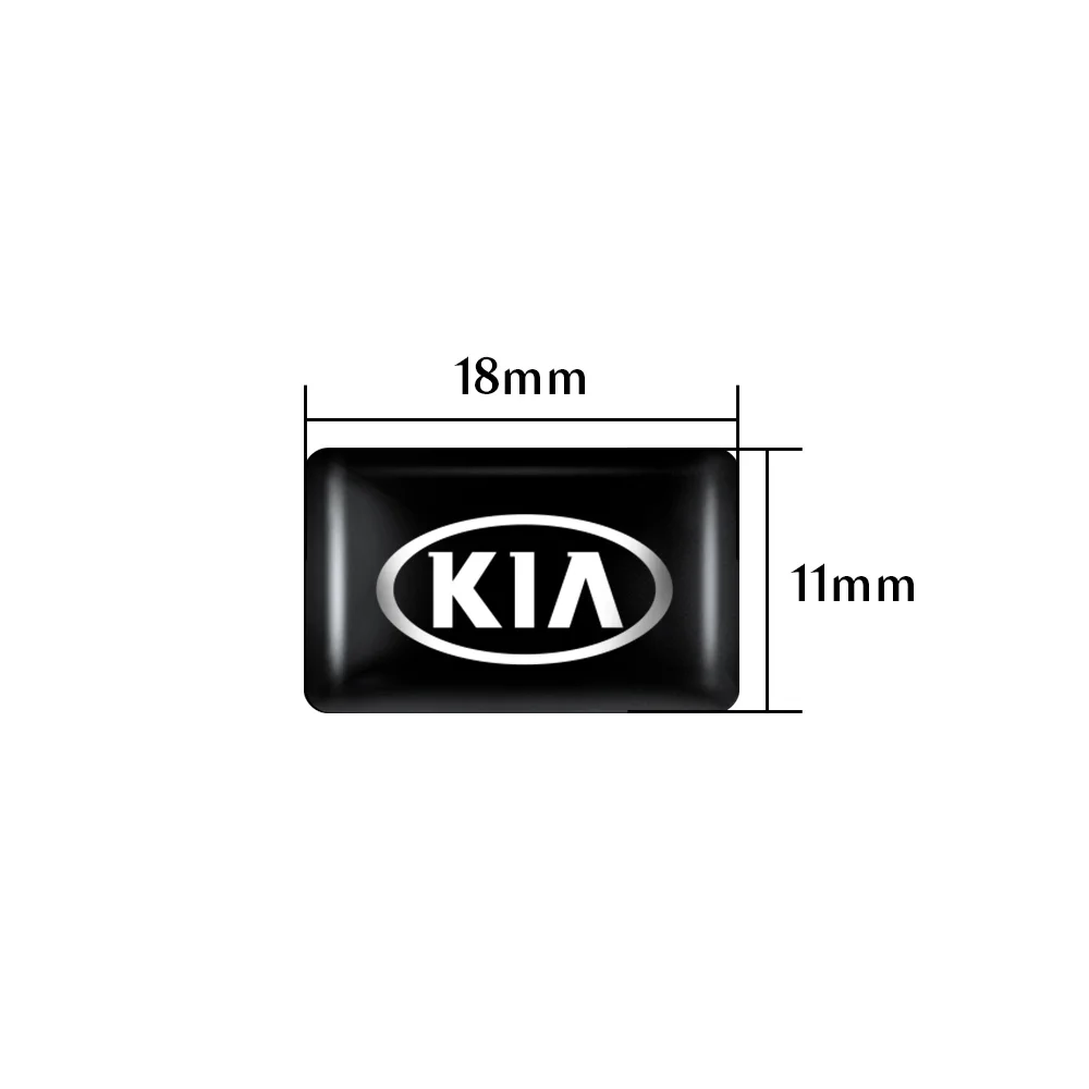 10/20/50pcs Car Styling Steering Wheel Dashboard Decoration Sticker For KIA Rio Ceed Sportage Optima Cerato Sorento Picanto Soul