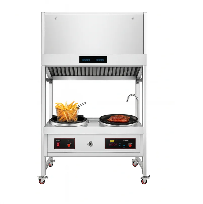 Stainless Steel Smart Range Ho - Commercial Kitchen Range Hood ulasan dan harga