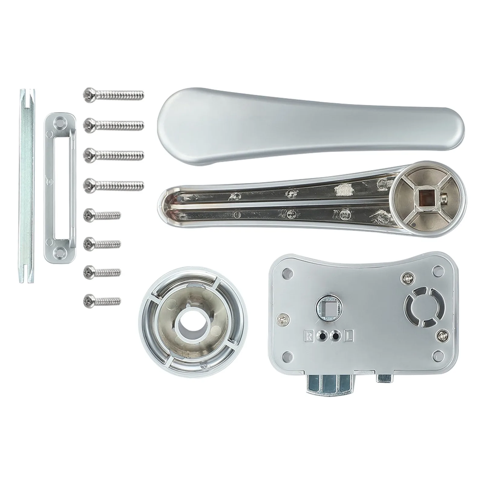 1pcs RV Toilet Door Lock Bathroom Door Lock Yacht RV for caravan Boat Latch Handle Knob Locks For Furniture