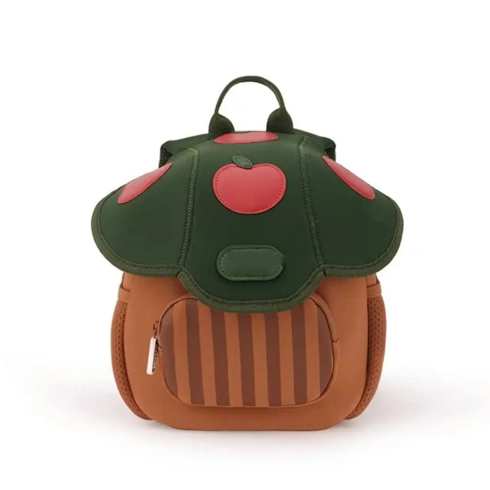 

Fashion PU Cute Mushroom Backpack Cartoon Mini Kid Backpack Kindergarten School Bags Baby Schoolbag for Children Boys Girls
