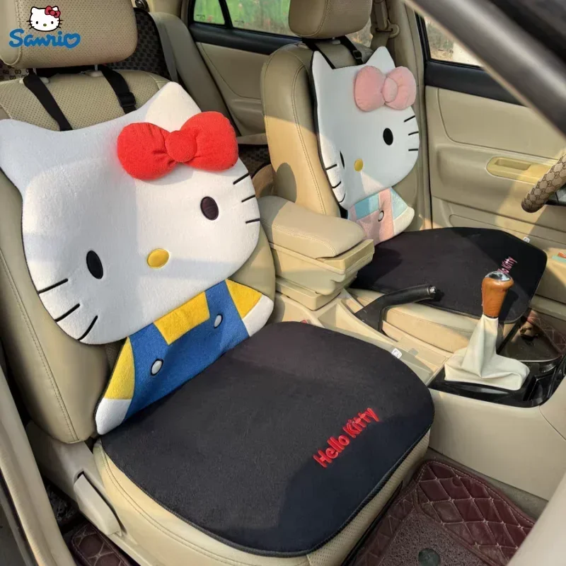 

Sanrio Genuine Car Seat Cushion, All Season Short Plush, Soft And Cute Cushion, All Season Universal Seat Cover, Women's Rear Se