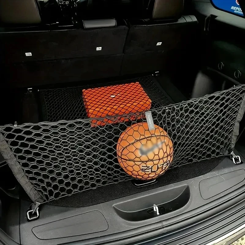 سيارة جذع صافي العالمي سيارة شبكة حقيبة السيارات الخلفي الجذع تخزين صافي الأمتعة شبكة بضائع جيب لسيارة دراجة نارية الشاحنات ATV