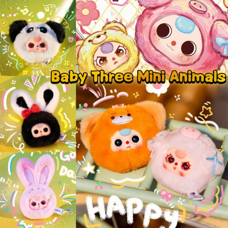 

Baby Three Mini Animals | Plush Doll Blind Box Birthday Gift Toys